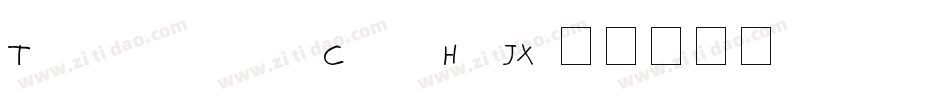 Tensentype ChaoHeiJX字体转换